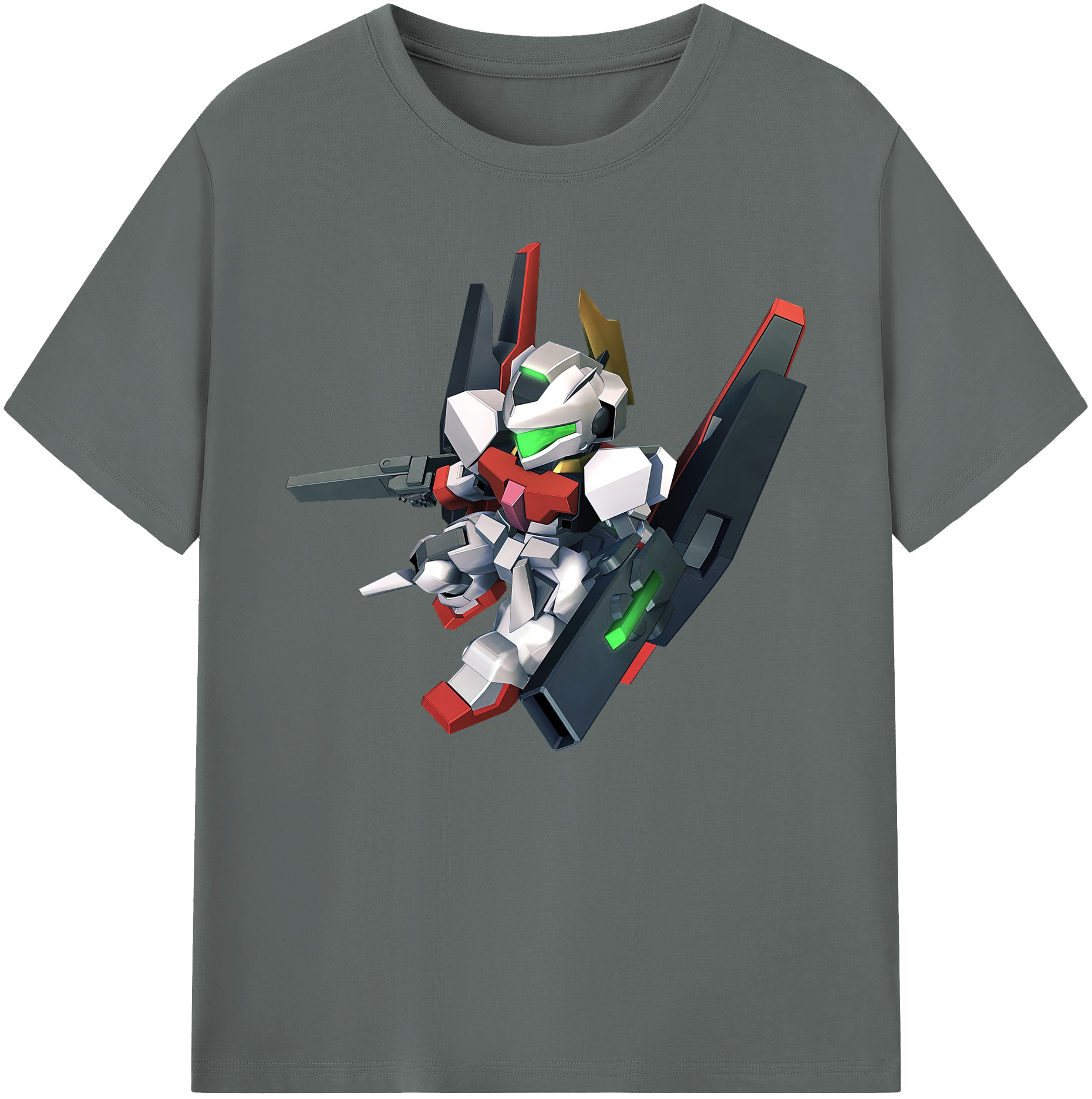 （画像用） 機動戦士ガンダム Mobile Suit Gundam 綿100％ メンズ半袖Tシャツ｜肌触りやわらか＆通気性